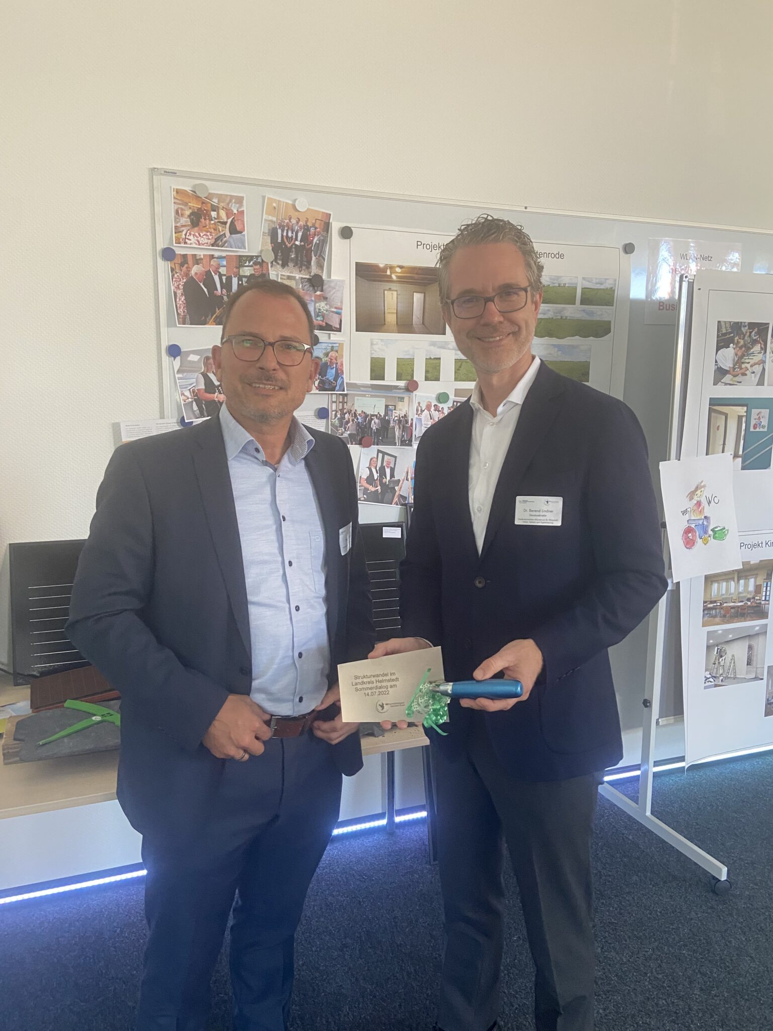 Erster „Sommerdialog“ im Gründungs und Unternehmenszentrum Helmstedt